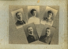 Из выпускного альбома Первой женской гимназии 1907/1908 гг. Фото С. Глушенко. 21,5 х 29,7 см